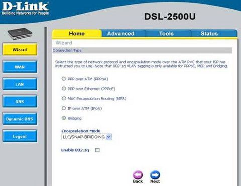 Настройка роутера D-Link DSL-2500U под Ростелеком Настройка роутера D-Link DSL-2500U под Ростелеком
