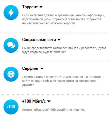 Дополнительные опции