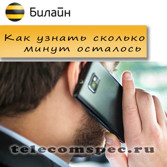 Какими способами можно узнать сколько осталось минут на Билайне
