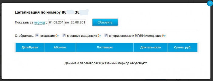 Детализация от Ростелеком – что это за услуга и как ею пользоваться? Детализация от Ростелеком – что это за услуга и как ею пользоваться?