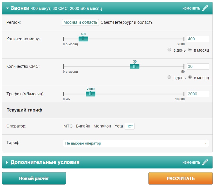 Как выбрать самый выгодный тариф от Мегафон