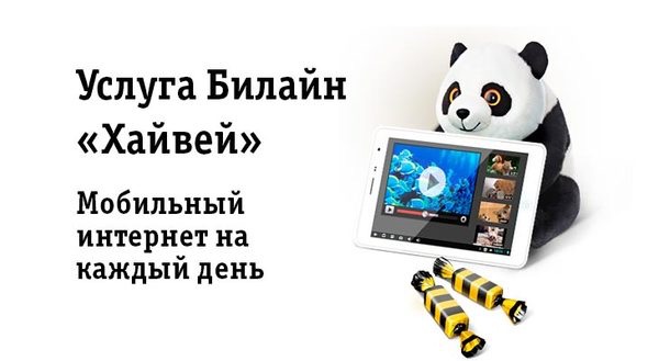 Хайвей от Билайн: как подключить и отключить услугу Хайвей от Билайн: как подключить и отключить услугу