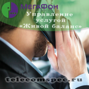 Услуга "Живой баланс" от Мегафон: как подключить, стоимость услуги Услуга "Живой баланс" от Мегафон: как подключить, стоимость услуги