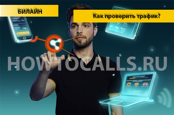 Как проверить трафик на Билайн