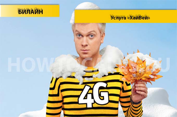 Услуга «Хайвей» от Билайн - описание и как подключить Хайвей На Билайне