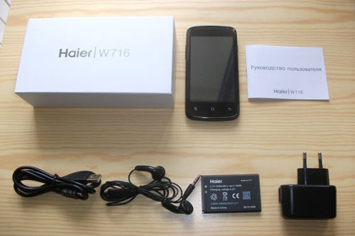 Haier W716: Android-смартфон от Ростелекома