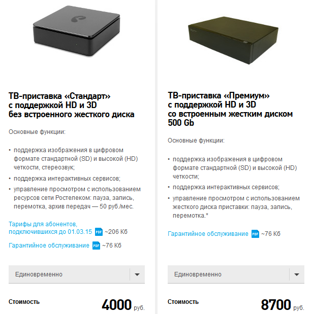 ТВ-приставка от Ростелеком, подключаем к одному и двум телевизорам