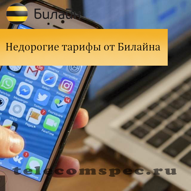 Самый дешёвый тариф Билайн без интернета: описание тарифа