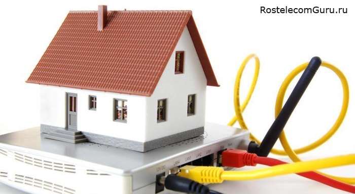 Варианты подключения интернета Ростелеком в частном доме