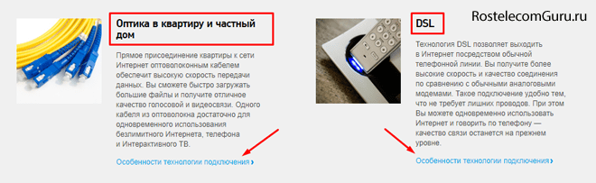 Способы подключения домашнего интернета Ростелеком Способы подключения домашнего интернета Ростелеком