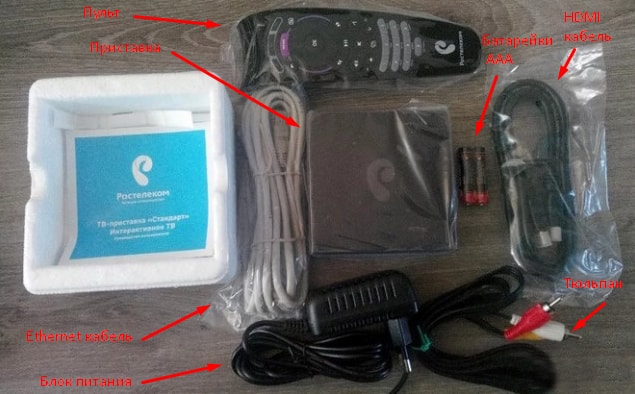 Подключение и настройка ТВ приставки Ростелеком — пошаговая инструкция Подключение и настройка ТВ приставки Ростелеком — пошаговая инструкция